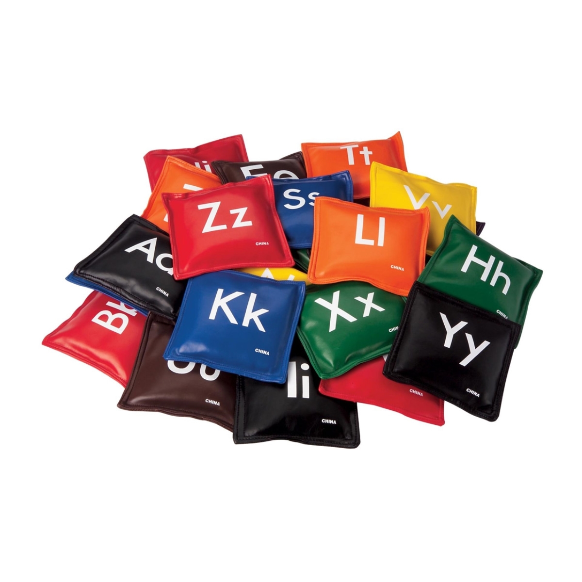 set of 26 alphabet bean bags