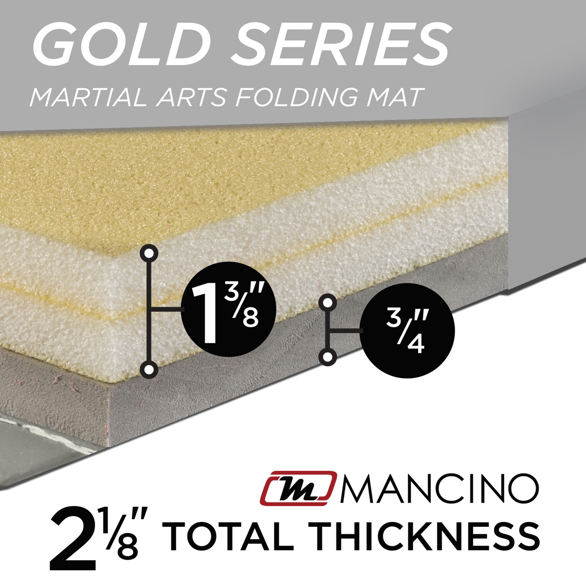 martial arts folding mat by mancino