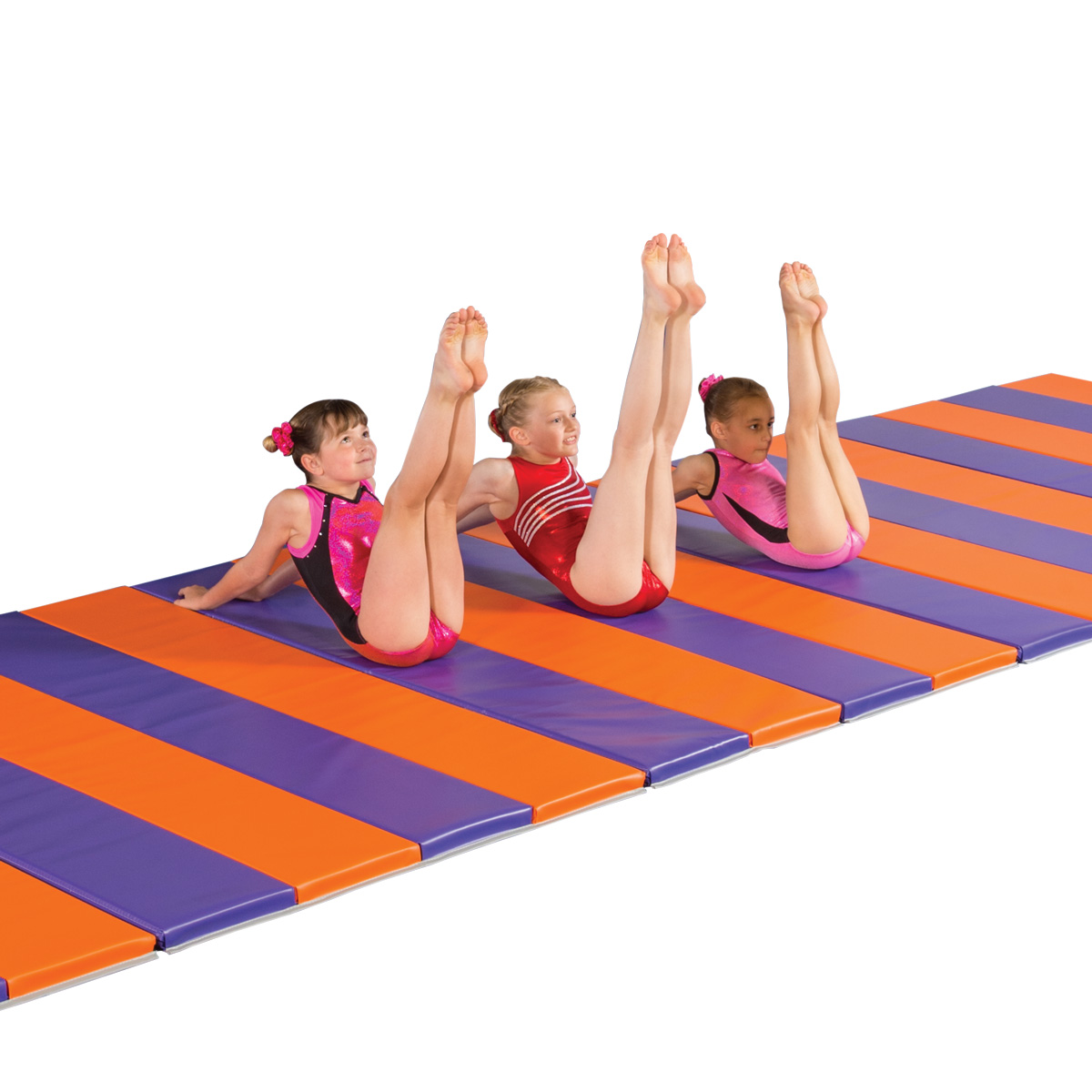 Single Fold & Bi-folding Safety Gymnastic Mats All Sizes