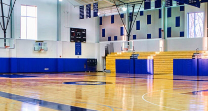 school gym wall padding