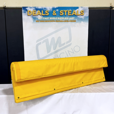 Fence Padding - 8ft section - Yellow - DS - Image 2