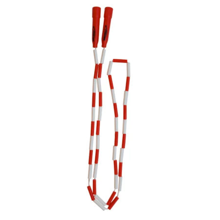 SS-Jump Rope with Plastic Links, 7 Feet, Red