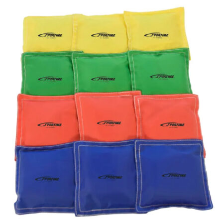 SS-Nylon Square Bean Bags, 4 Inches, Set of 12