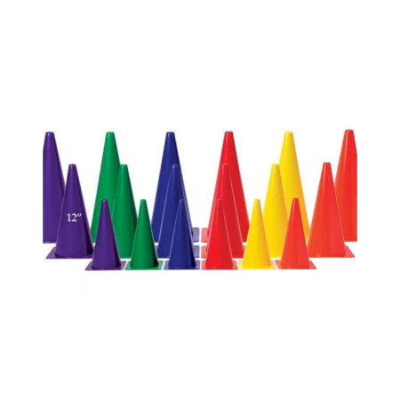 SS-Stackable Cones, Medium Weight, 12 Inches, Red