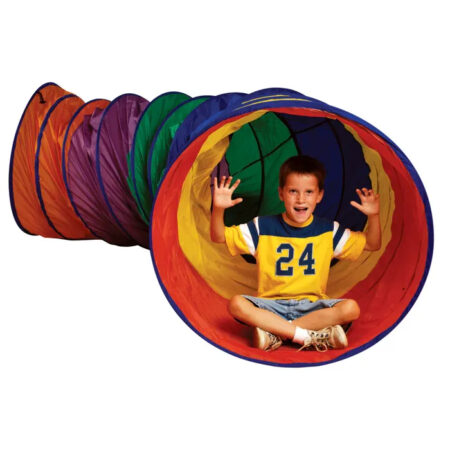 SS-Connectable Mega Crawl Tunnel, 36 x 12 Inches, Multicolored