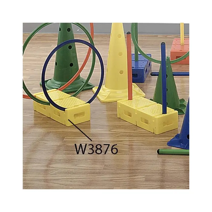 SS-Giant Steeple Bricks for Steeplecourse, Assorted Colors, Set of 4