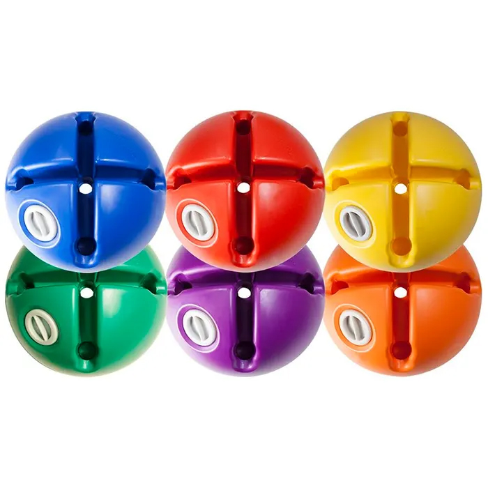 SS-Multi-Domes, Assorted Colors, Set of 6