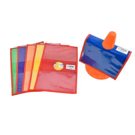 SS-Shoulder Folders, 8 x 11 Inches, Set of 6 Colors